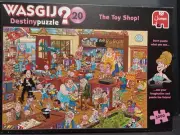 Wasgij Destiny 1000pc #20 The Toy Shop 2020 jigsaw puzzle HTF NIB Sealed