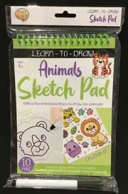 Learn-to-Draw - Animal Sketch Pad - 10 Page