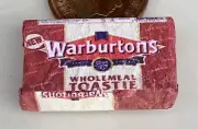 Red Wrapper For A Wholemeal Toastie Warburton Loaf Dolls House 1:12 Scale Bread