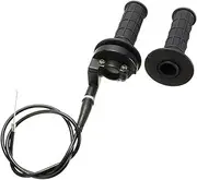 Pair 22mm T-wist Throttle Handlebar Housing Tube Hand Grip Cable Pro ATV Quad Dirt Pit Bike