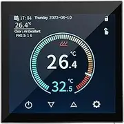 Labymos HYT001 WIFI Smart Heating Thermostat Digital Temperature Controller Mobile Phone APP Control Touchscreen LCD Display Weekly Programmable Thermostat -freeze for Home School Office Hotel Smart L