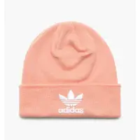 在飛比找蝦皮商城優惠-ADIDAS TREFOIL BEANIE 黑白 粉紅 三葉