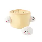 ZippyPaws Zippy Burrow Soup Dumplings Interactive Squeaker Dog Toy