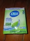 Antibacterial Bar Soap Mountain Fresh 4 Ounce 3 Bars NEW Dial