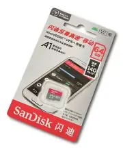 SanDisk Ultra 64GB MicroSDXC UHS-1 card 140 MB/s