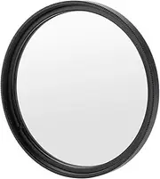UV Filter, Optical Glass Lens Protector Filter with High Transmittance, Universal Fit for DSLR Cameras (58MM)