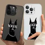 高級美學啞光防震 VOGUE DOBERMAN PINSCHER 手機殼適用於 VIVO Y02/Y02T/Y15S/Y