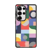 Galaxy S25 Ultra Impact Case Geometric by Poketo