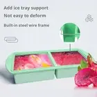 Freezing Storage Container Oven Safe Silicone Tray Bpa-free Freezer Trays