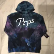 PRPS Men's Tie Dye Hoodie Blue Purple $188 New
