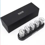 Digital Nixie Tube Clock with RGB LED Glows