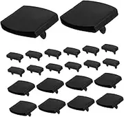 GAROZATION 36pcs Bed Slat Cover Plastic Bed Slat End Caps for Bed Frame Sturdy Mounting Buckles for Wooden Bed Frames