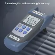 Fiber Optical Power Meter Chip 7 Wavelengths Fiber Light Tester For Communicati