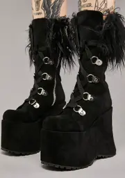 [Widow] Conflicted Galore Platform Boots