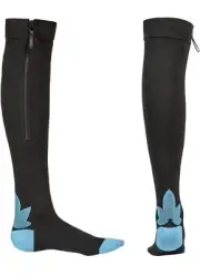 CRAIB Compression Zippered Knee High Socks Adult Unisex 20-30m XL