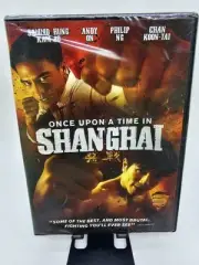 ONCE UPON A TIME IN SHANGHAI Hong Kong Kung Fu Martial Arts movie DVD - NEW 17E