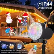 Christmas Light Projector Patio IP65 Waterproof Laser Lights with Remote Control