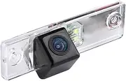 HD Backup Camera for Car, Waterproof Rear-View License Plate Car Rear Reverse Parking Camera Replacement for Toyota 4 Runner/Land Cruiser 150-Series Prado/Fortuner/SW4