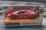 Lamborghini Aventador SV Hyper-Spec Series Jada Red Diecast 1:32 Scale New