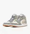 Jordan 1 Mid SE Coconut Milk Particle Gray Size 15 - Deadstock