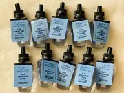 10x New Bath & Body Works Wallflowers Sun-Drenched Linen Diffuser Refill Bulbs