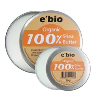 在飛比找momo購物網優惠-【ebio 伊比歐】100%有機乳油木果油-無香味(100G