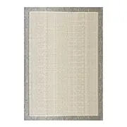 Bloomers Ivory Silver Rug