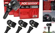 TPMS Sensors Set of 4, Tire Pressure Sensor, MaxiTPMS MX Sensor, 2 in