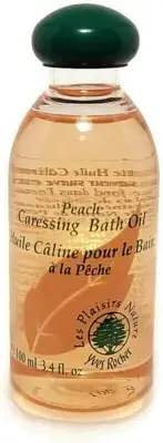 VTG Yves Rocher PEACH CARESSING BATH OIL 3.4 fl oz DISCONTINUED NEW OLD STOCK