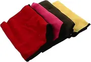 HYTROVE Pet Hammock Swing 4pcs Cat Hanging Hammock Kitten Hammock Swing Ropes Soft Polar Fleece Bed Nest Easy to Install Random Color