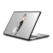 MacBook Air 15-inch (M2 - M4) Impact Case Ready Set Jet (Wanderlust Travel Girl Fashion Illustration MacBook pro Case)