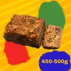 450-500g block REAL African Black Soap,Organic, Hand Made in GHANA