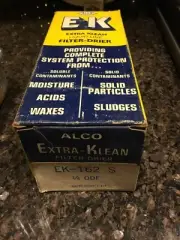NOS Alco Controls Extra Klean Liquid Line Filter-Drier EK-162S