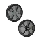 2x BBQ Grill Wheel Easy Install Garden Width 4cm Sandproof Hole Diameter 1.1cm