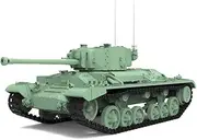 Army Tank BMC Toys 1/87 HO Scale Railway Military Model Kit British Valentine.XI Infantry Tank Mk.III
