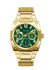 GUESS Gold Green Prodigy Watch