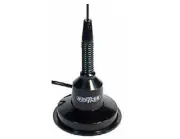 Hustler RQM Base Load Magnet Mount CB Radio Antenna 43" Tall with Whip
