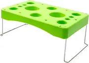 Folpus Icing Bag Holder Pastry Bag Stand, Icing Tip Organizer, Cake Decorating Icing Bag Stand, Piping Bag Shelf Pastry Kitchen, Green
