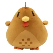 20cm Stardew Valley Game Stuffed Toy Chicken Plush Animal Plush Doll Cute Gift for Kids Color Brown