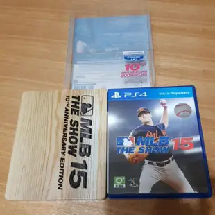 ps4 10週年紀念版 絕版收藏  MLB THE SHOW 15