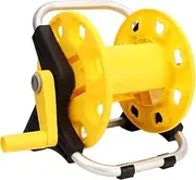 Topyond Hose Reel Cart Garden Hose 20m G1/2 Aluminum with Wheels Anti Slip Protecting Storage for Home Garden Lawn Car Wash