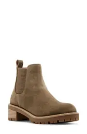 Blondo Mayes Waterproof Chelsea Boot in Taupe Suede at Nordstrom, Size 7