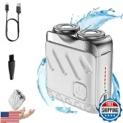 R-12 Luggage Electric Shaver, Beard Shaver Mini and Portable Suitcase Design,