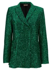 [Le Twins] Le Twins-Como Blazers Verde-Donna 42IT Gren