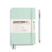 Notebook Softcover Paperback, Dotted, 123 Pages (Mint Green) - B6+