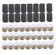 TOVINANNA 200pcs Mask Adjustable Buckle Set Slip Hook for Mask Silicone Cord Toggle Ear Toggles for Running Cycling Hiking