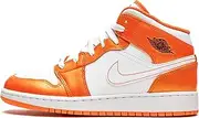 [Nike] Jordan Youth Air Jordan 1 Mid SE GS DM4228 800 Electro Orange - Size 4Y