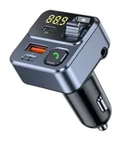 FM Transmitter Bluetooth Car Adapter, Car Radio Bluetooth Transmitter