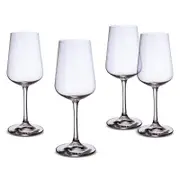 Villeroy & Boch Ovid White Wine Glasses, Set of 4