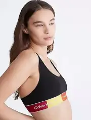 Calvin Klein Women This Is Love Unlined Bralette Black Size XS